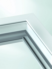 Schüco LivIng má v rozích těsnění se svařovaným EPDM