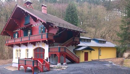 Löschnerův pavilon v Lázních Kyselka