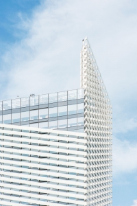 Skla AGC na barcelonském mrakodrapu Torre Puig