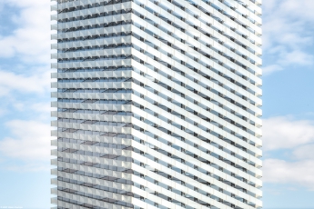 Skla AGC na barcelonském mrakodrapu Torre Puig