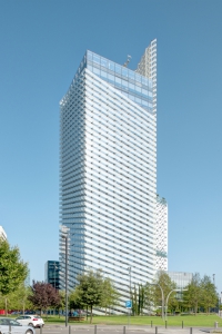 Skla AGC na barcelonském mrakodrapu Torre Puig