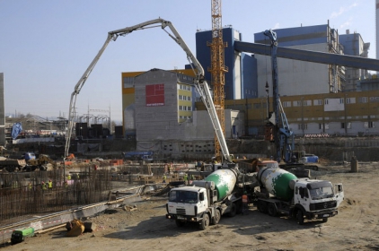 Čerpání betonu probíhá nejčastěji pomocí mobilních čerpadel na beton