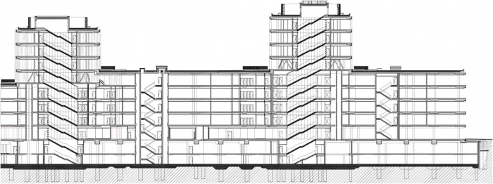 Obr. 5. Podélný řez