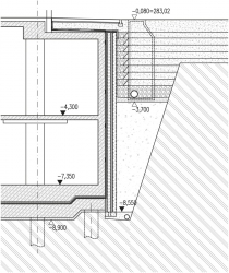 Obr. 7: Dynamický filtr, řez a skladba