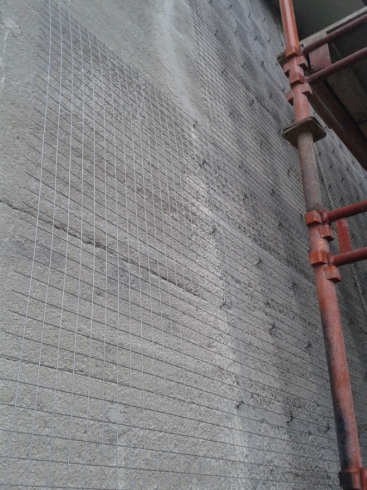 Mechanické kotvení – ocelová síťka