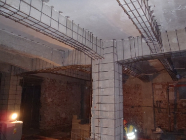 Statické zesílení konstrukce = mechanické kotvení