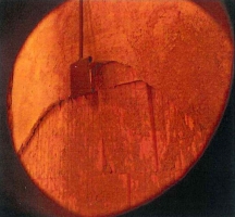 Průběh požární zkoušky zdiva – detail ložné spáry