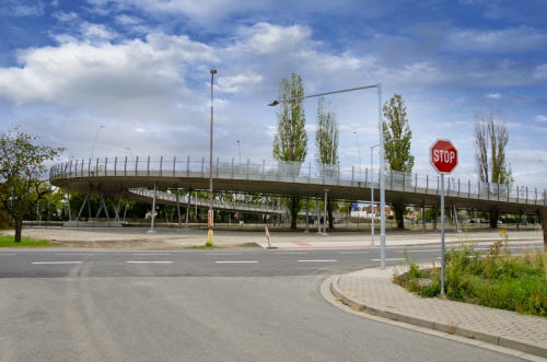 II/329 Poděbrady, přemostění přes ČD