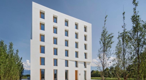 Kancelářský objekt, Lustenau, Rakousko, foto Eduard Hueber