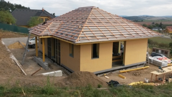 Mezi moderní stavební materiály patří i dřevo