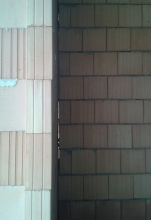 Obr. 30: Chybné napojení dvou cihelných stěn