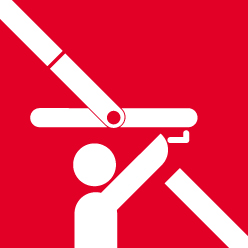 Obr. 1a: Provedení střešního okna z hlediska otevírání křídla – kyvné