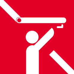 Obr. 1c: Provedení střešního okna z hlediska otevírání křídla – výklopné/kyvné