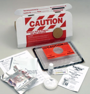 Obr. 4: Souprava pro měření vlhkosti podkladních mazanin dle normy ASTM F 1869-11