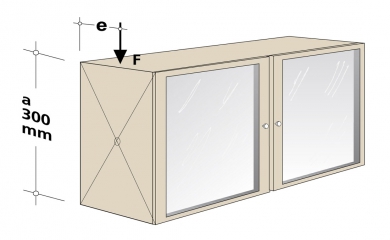 Obr. 3: Dva vruty spolehlivě unesou 50kg břemeno