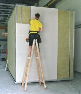 Rockwool Silent Box se stěnovými a stropními obklady z desek fermacell nabídne ticho na festivalu Colours of Ostrava