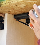 Obr. 6: Zaizolování a utěsnění detailů 