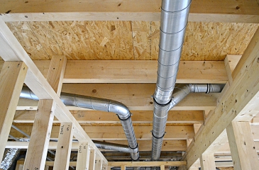 Obr. 15: Rozvody VZT