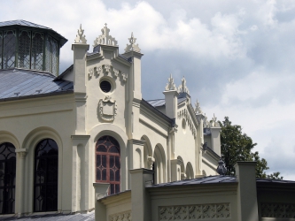 Světlík a fiály po obnově