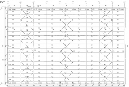 Obr. 2: Půdorys konstrukce