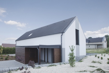 Vzorový pasivní dům, Chelčice, realizace CB Building, s. r. o. (foto Markéta Černá)