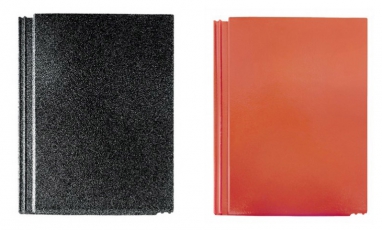 Betonová taška Tegalit STAR má dvě nové barvy: granit metalic a kaštanovou