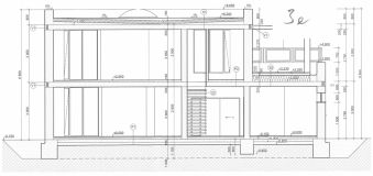 Obr. 3e: Eliška Dudáková ze SPŠ stavební České Budějovice – projekt rodinného domu na určeném pozemku