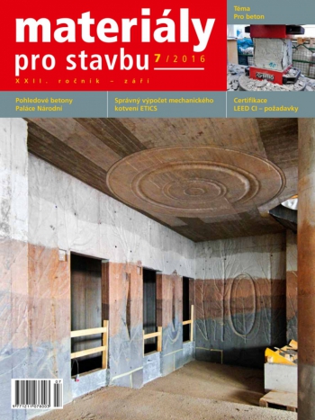 Materiály pro stavbu 7/2016