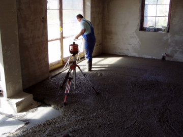 Nivelace – zpracování do požadované roviny