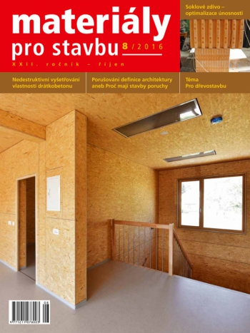 Materiály pro stavbu 8/2016