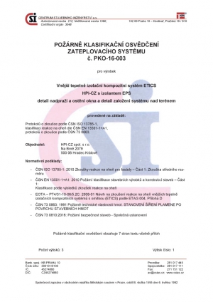 Protipožární řešení s fenolickou pěnou RESOL od HPI-CZ předběhlo novou normu 