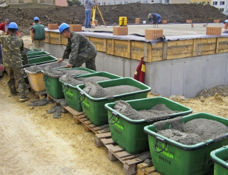 MALMIX – čerstvé maltové směsi, snadné zpracování a manipulace