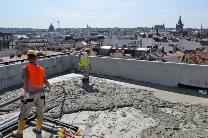 PORIMENT PS 500 – spádové vrstvy na plochých střechách