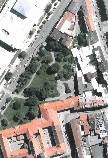 Moravská galerie v Brně – situace