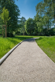 Technologie GRANISOL pro vymývaný beton při revitalizaci vsetínského parku