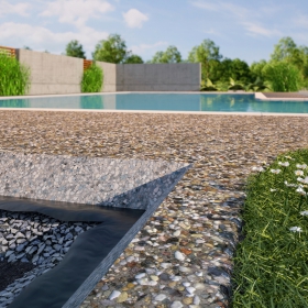 Technologie GRANISOL pro vymývaný beton