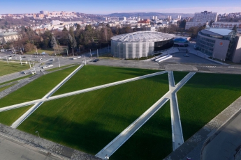 Revitalizace Gahurova prospektu ve Zlíně (Ellement, 2013) 