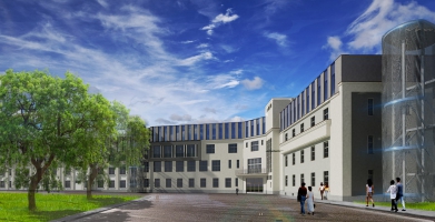 Projekt Nová Zbrojovka, hlavní budova – vizualizace