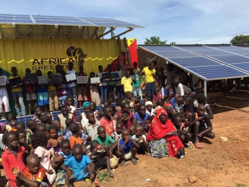 Projekt mobilních solárních panelů z Německa