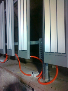 Panely Fenix ECOSUN pro ohřev vagónů v Elektrárnách Nováky
