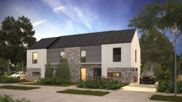 Rezidenční projekt Modrý Platan – vizualizace