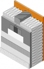 Obr. 1: Fasáda s deskami Fermacell Powerpanel HD