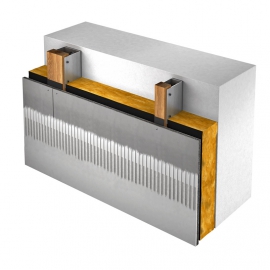 Obr. 2: Montáž desek Powerpanel H2O na dřevěnou spodní konstrukci; při provádění s bezesparým omítkovým systémem Powerpanel HD musí být desky těsně sraženy k sobě (šířka spáry ≤ 1 mm). Přelepení styků desek samolepicí armovací páskou fermacell HD přitom není zapotřebí, ale je výrobcem doporučeno.