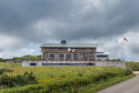 Rekonstrukce a přístavba Vrbatovy boudy v Krkonoších/IXA - Tomáš Hradečný, Martin Prokš, Klára Hradečná, Benedikt Markel (nominoval Osamu Okamura). Foto Benedikt Markel