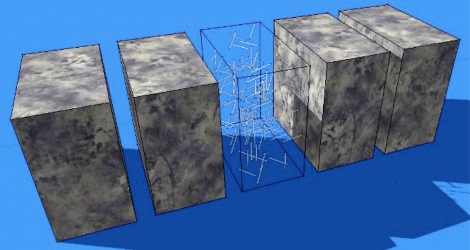 Schéma rezania trámcových vzoriek 