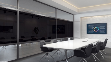 Sklo Halio s ovladatelným tónováním