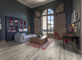 Dřevěná podlaha Kährs, kolekce Domani, dekor Javor kanadský Nebbia