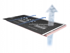 Zatímco difuzně uzavřené izolace téměř neodvádějí vlhkost z konstrukce, systém THERMO-LINE disponuje výbornou paropropustností izolačních desek