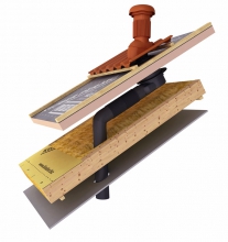 Prostup nadkrokevní izolací – varianta pro rekonstrukce