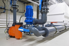 Obr. 2, 3: Akumulace pracích vod